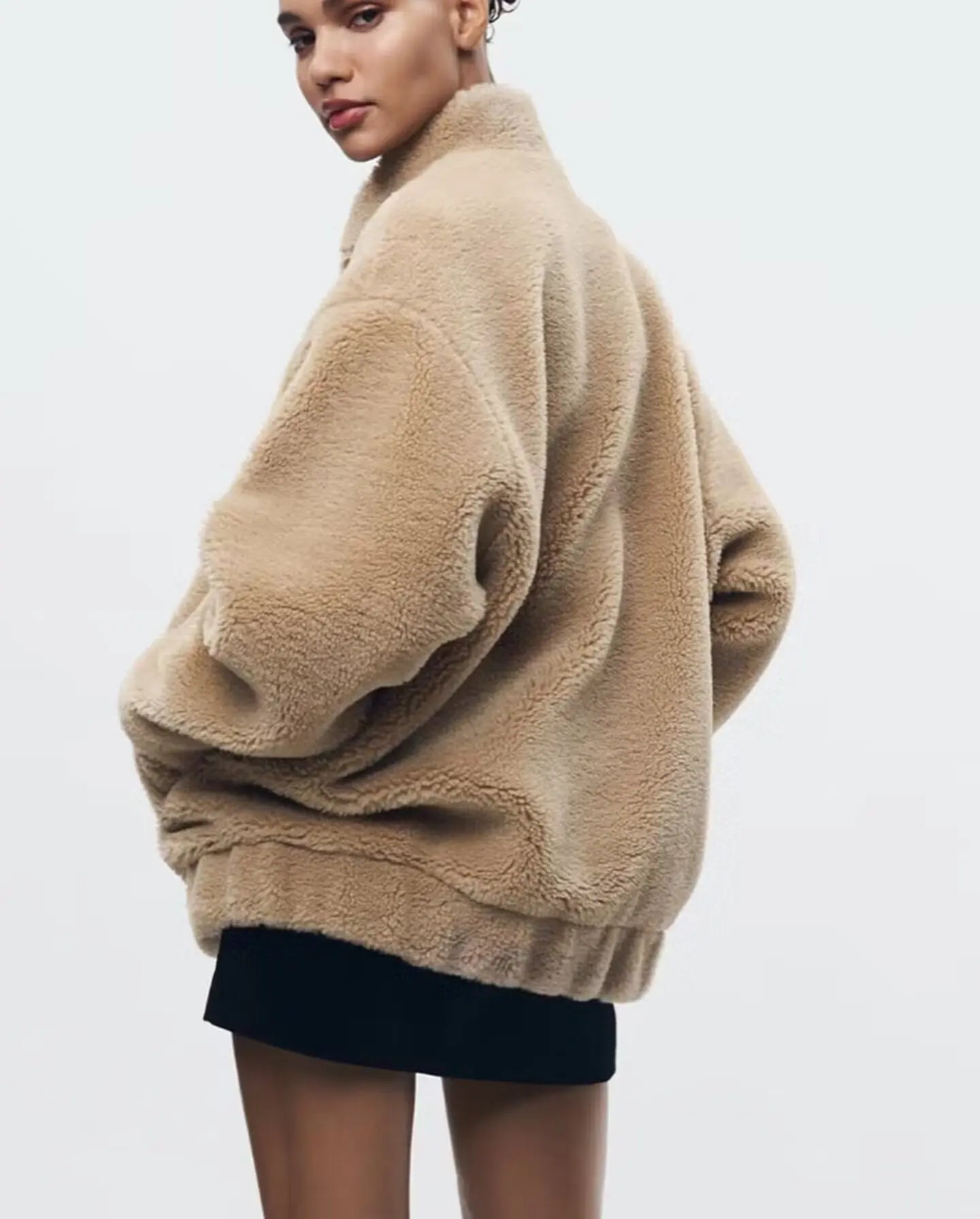 Teddy | Weiche Teddybär-Jacke für Damen