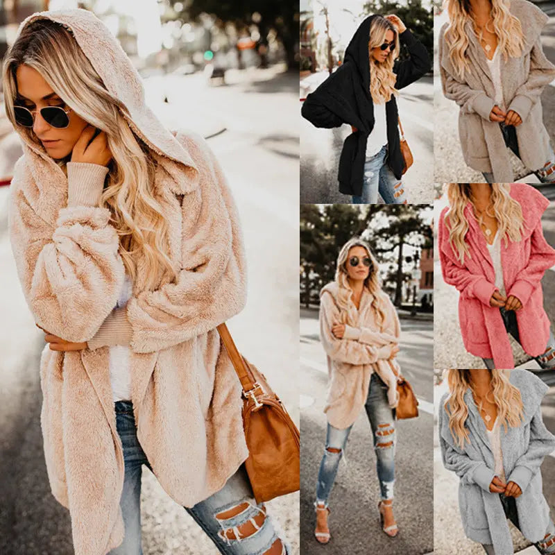 Lia | Warme Teddy Fleecejacke