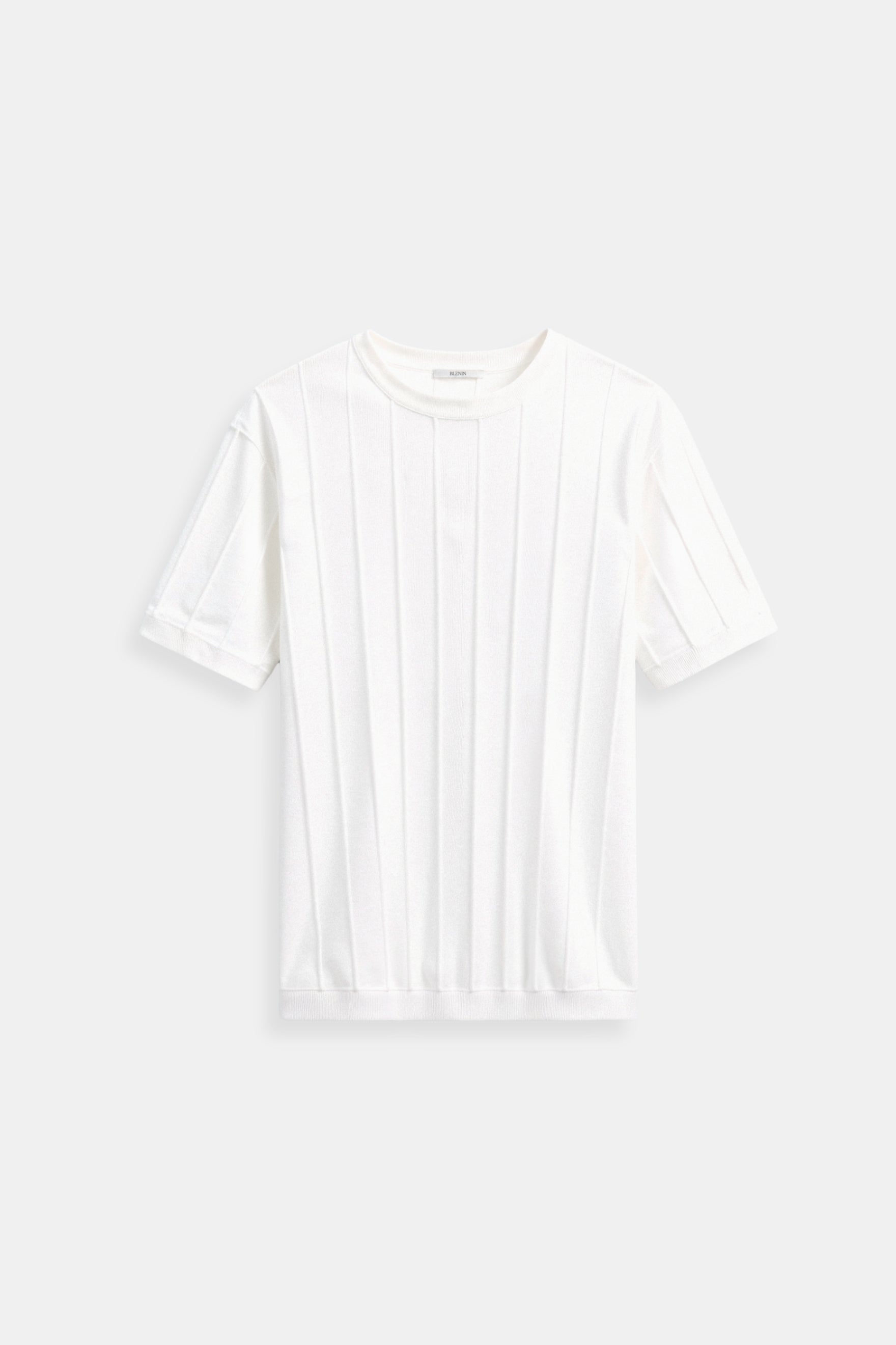 Old Money Classic Heavy O-Neck Striped T-Shirt