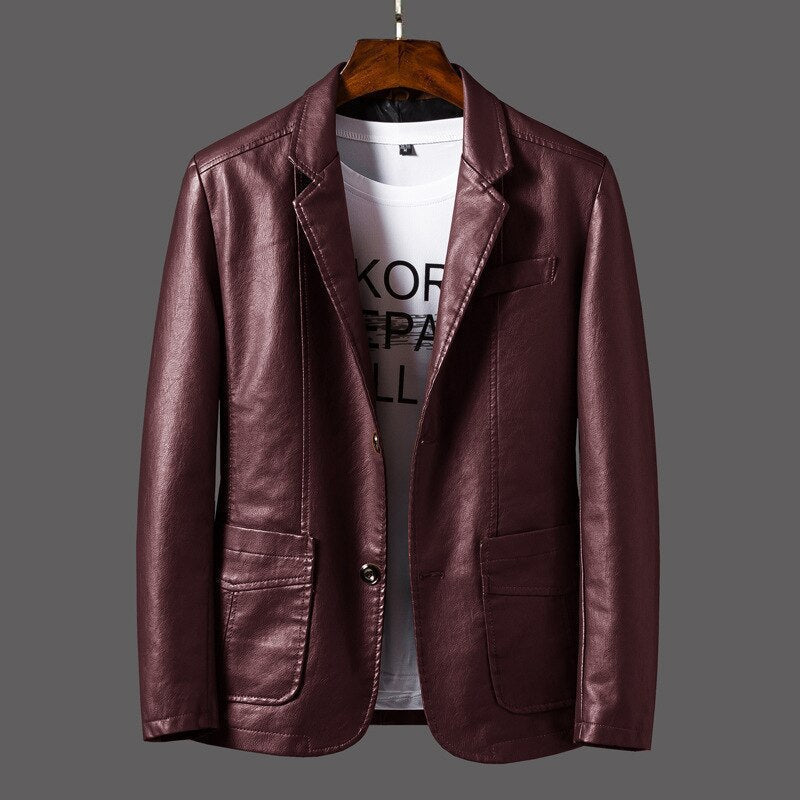 Carsten | Herren Lederblazer
