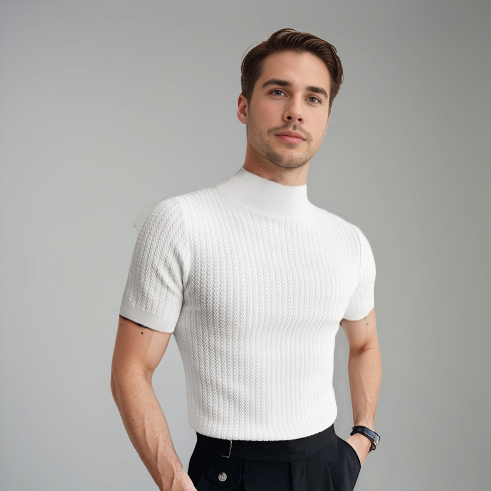 Paolo | Stilvoles Herren-Kurzarmshirt