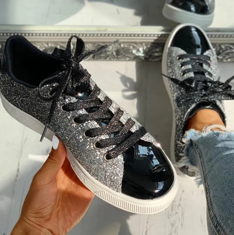 Aria - Eleganter Glitzer Freizeitschuh für Damen