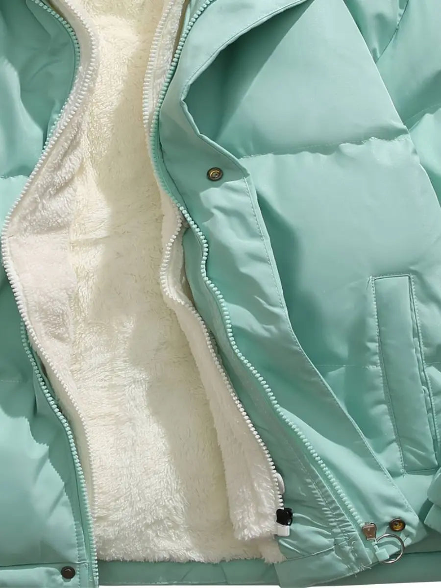 Chloé | Warme Reißverschluss-Winterjacke – Komfort und Stil für Kalte Tage