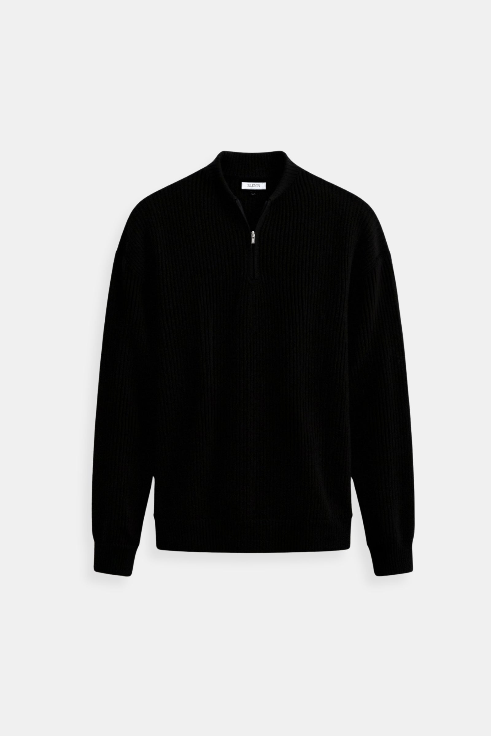 Klassischer Strickpullover mit Reißverschluss – Zeitlos & Komfortabel