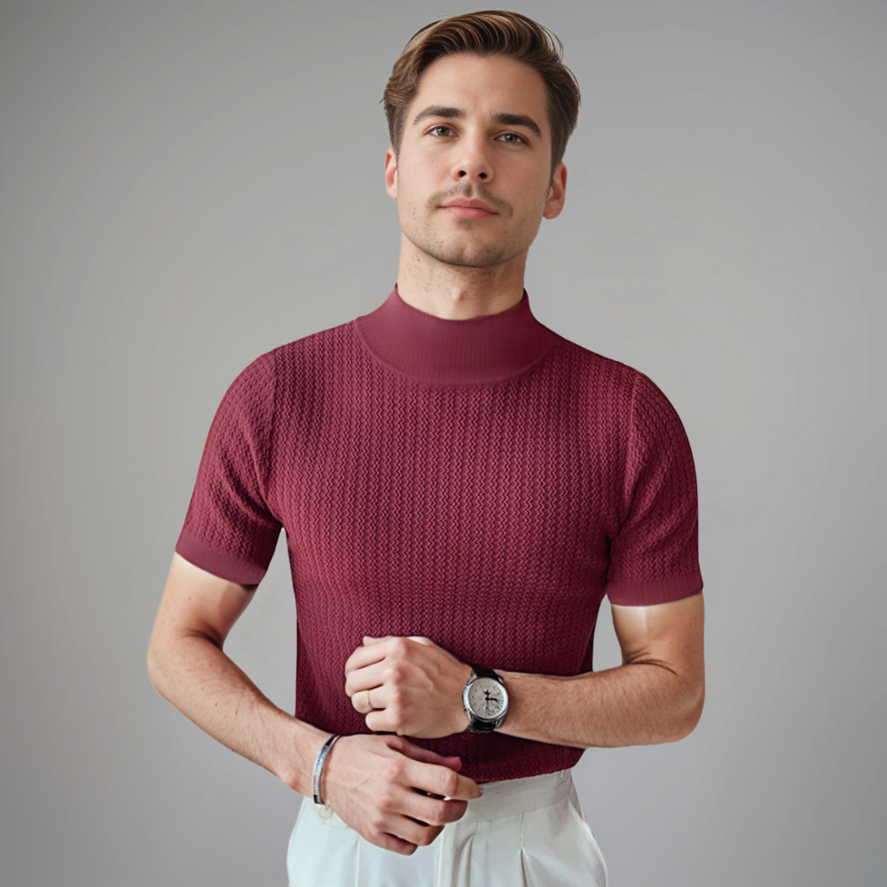 Paolo | Stilvoles Herren-Kurzarmshirt