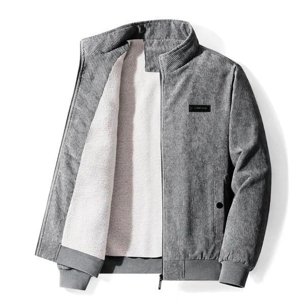 Elias | Retro-Samt-Sherpa-Jacke
