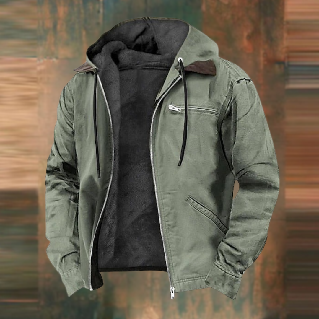 Josef  | Stilvolle & Warme Hoodie-Jacke