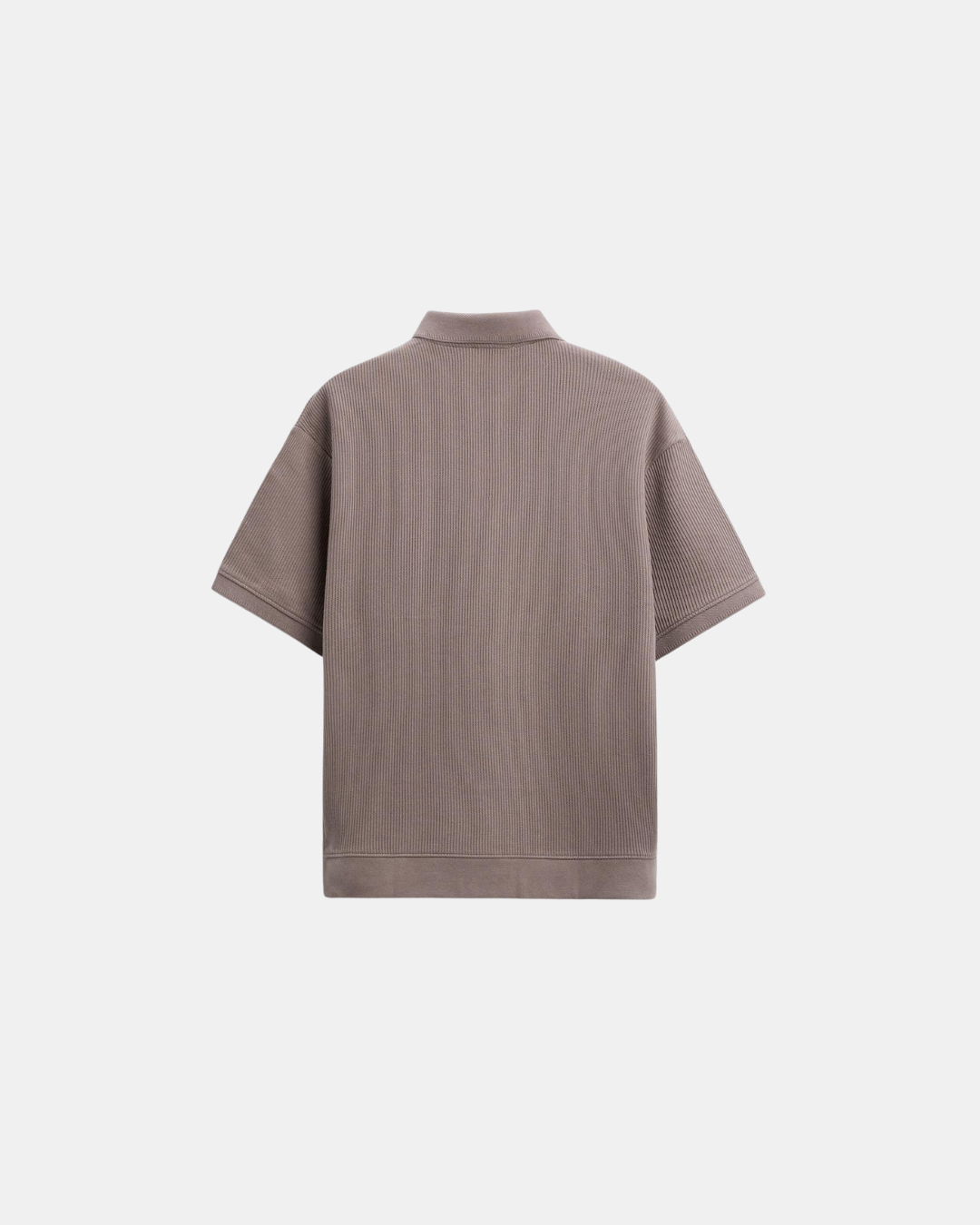 Herren-Strick-Poloshirt – Strukturierter Smart-Casual-Look
