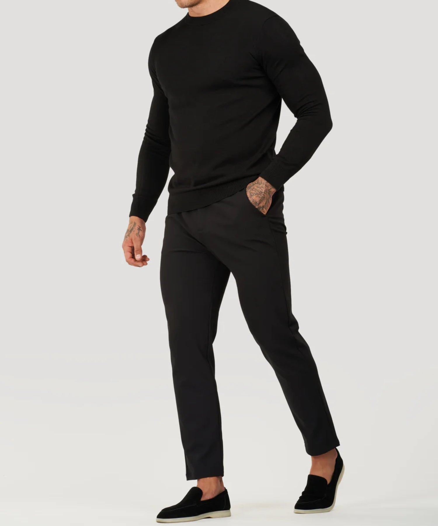 Feinstrick Rollkragenpullover für stilvolle Outfits – Eleganter Slim Fit Pullover