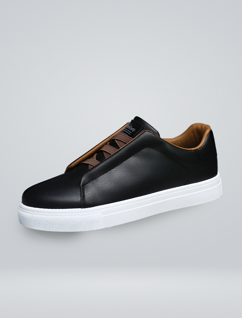 Alexander | Hochwertiger weißer Herrensneaker aus Leder