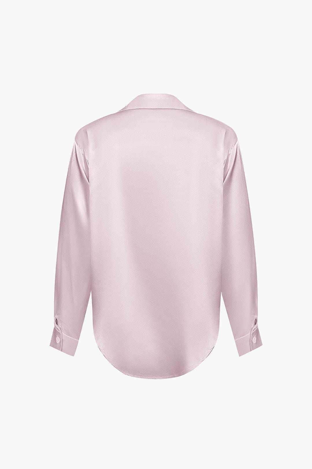 Florentine | Elegante Langarm-Bluse aus seidigem Satin