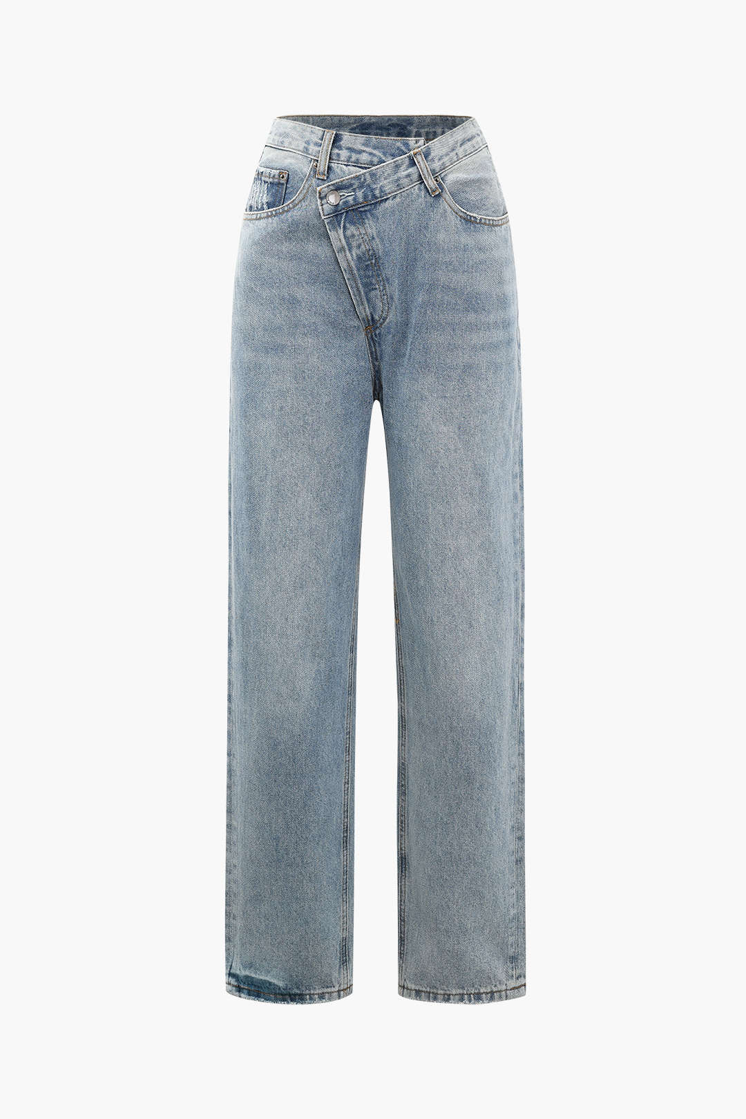 Cornelia | Damenjeans mit asymmetrischem Bund