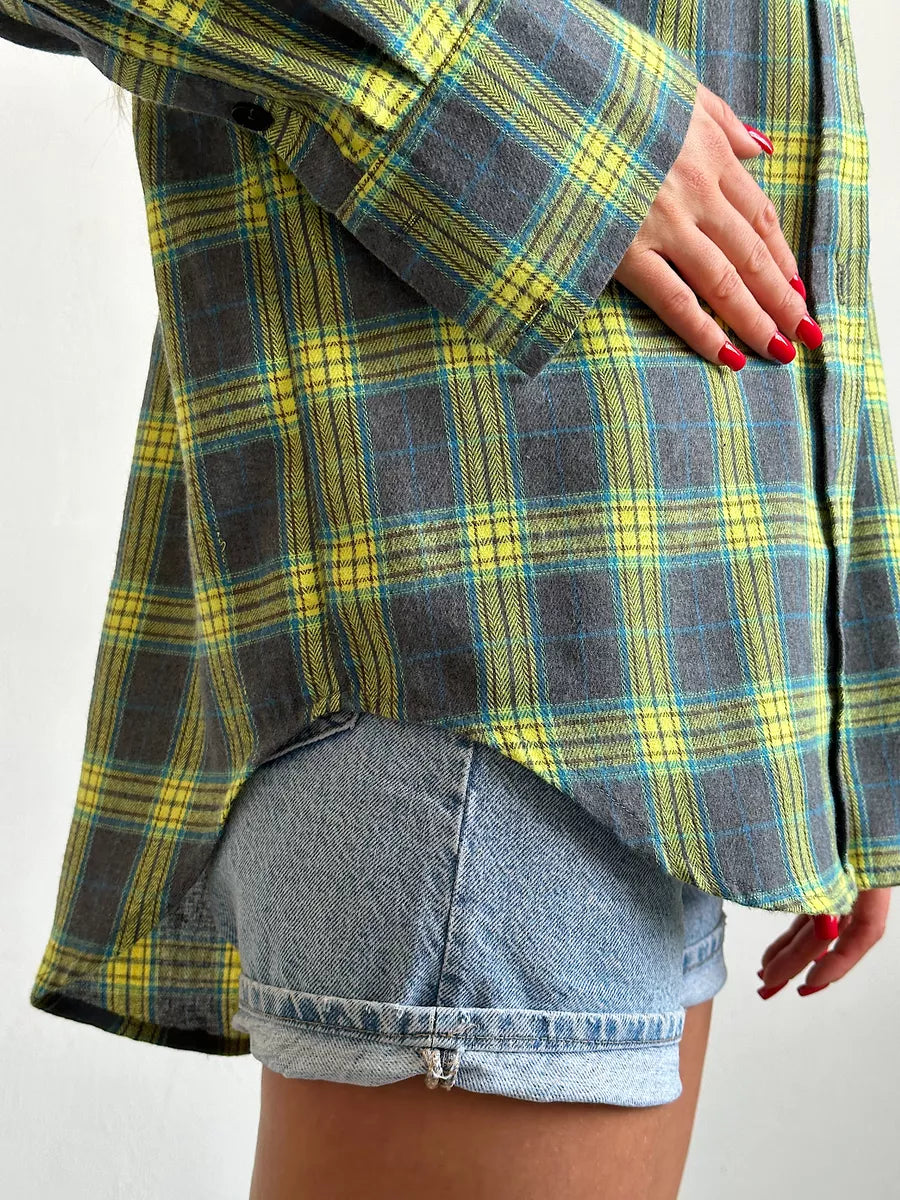 Carrie | Stilvolles kariertes Flanellhemd für einen raffinierten Look