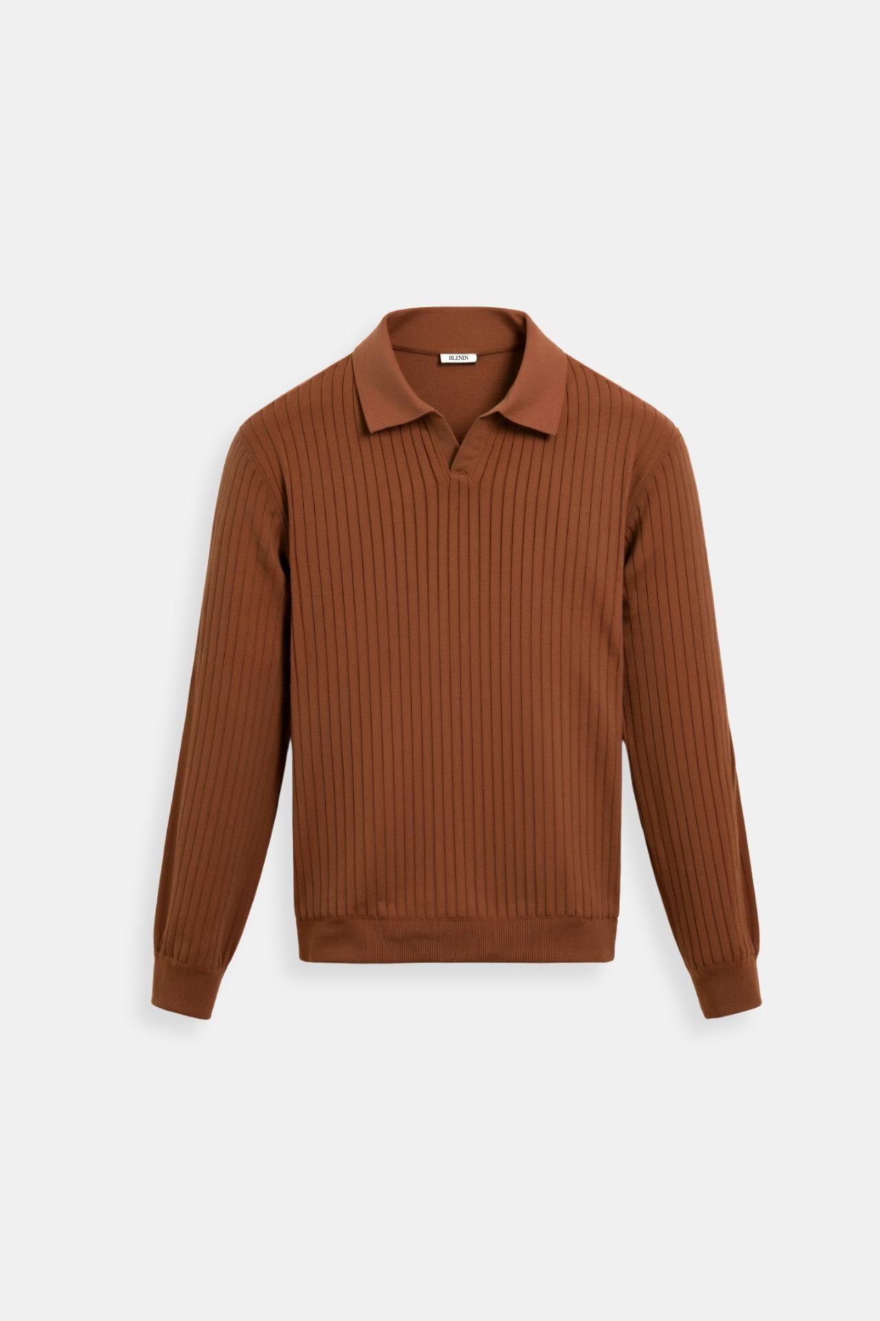 Minimalistisches Strick-Poloshirt | Eleganz & Komfort in Perfektion