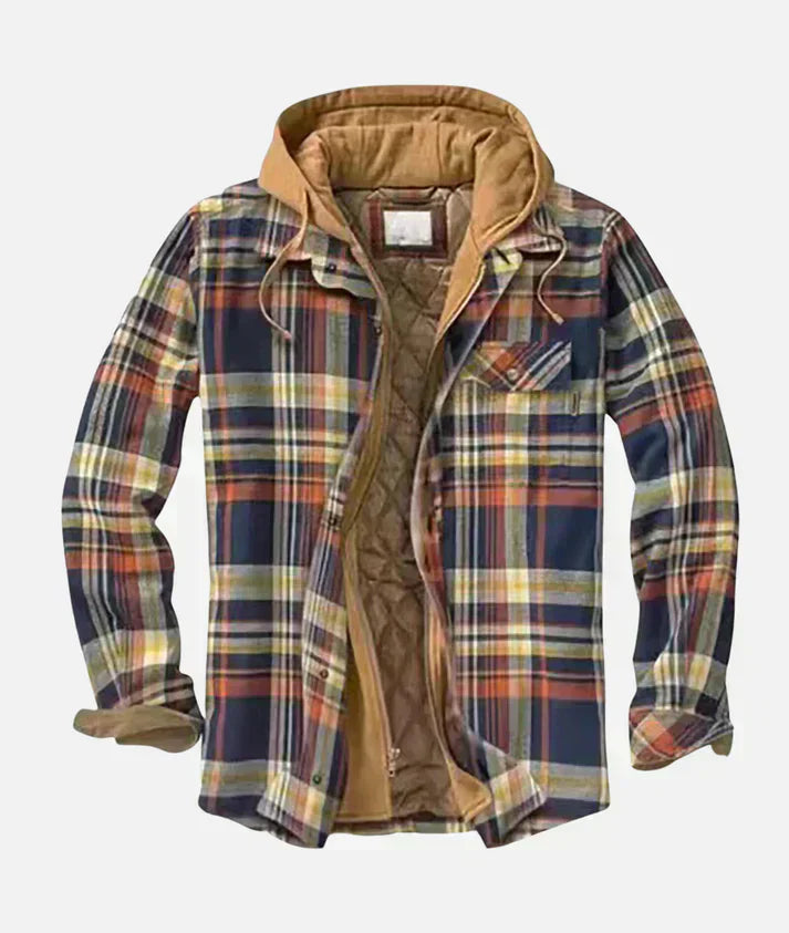 Andrea™ | Stylische Patchwork Karo Jacke