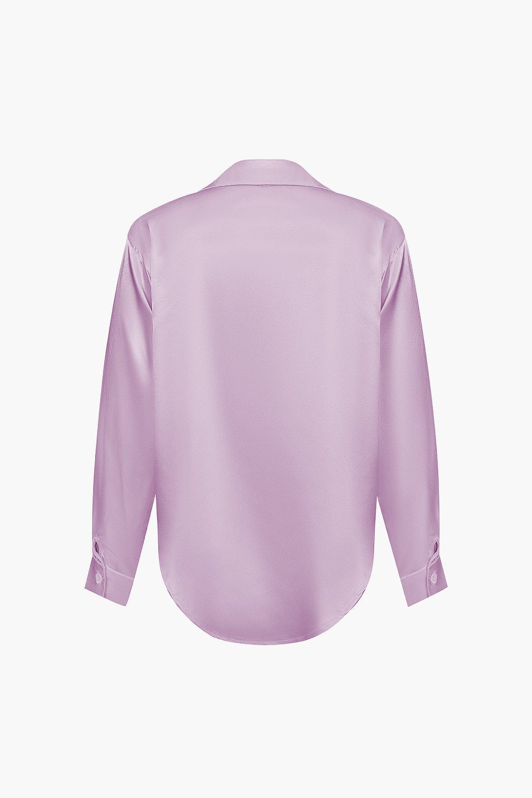 Florentine | Elegante Langarm-Bluse aus seidigem Satin