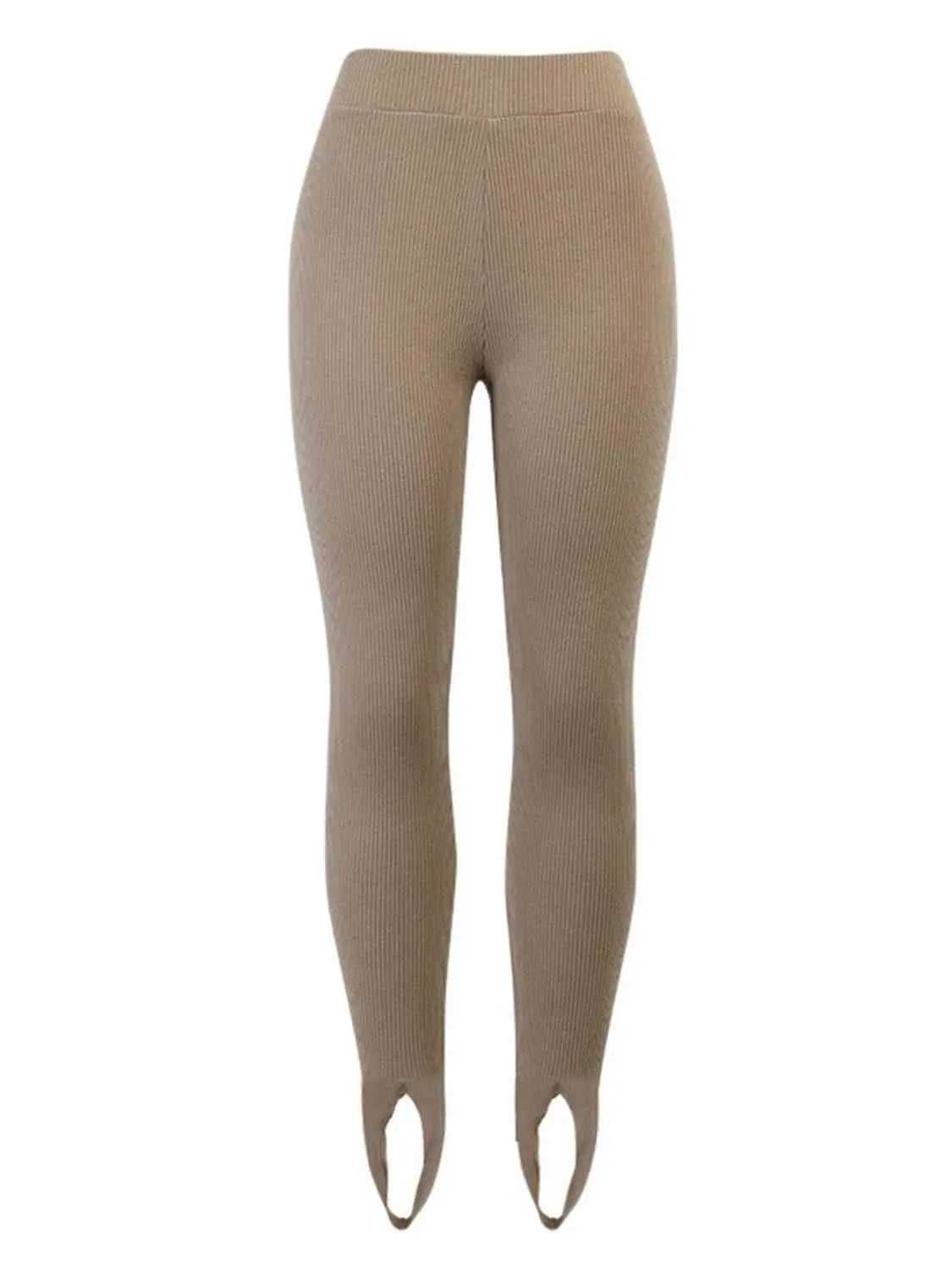 Clara | Gerippte Mid-Waist-Leggings – Komfort und Stil für Jeden Tag