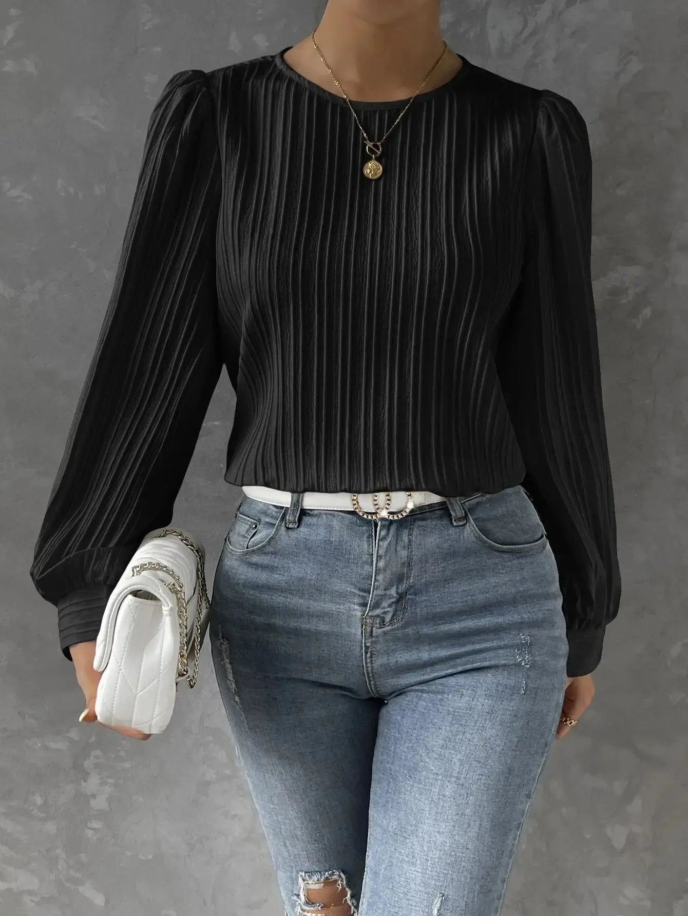 Emma | Zeitlos Elegante Bluse