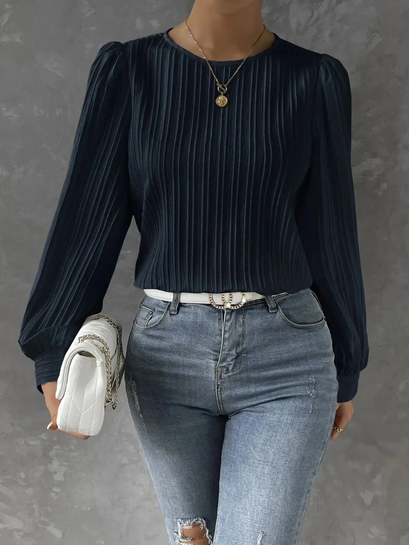 Emma | Zeitlos Elegante Bluse