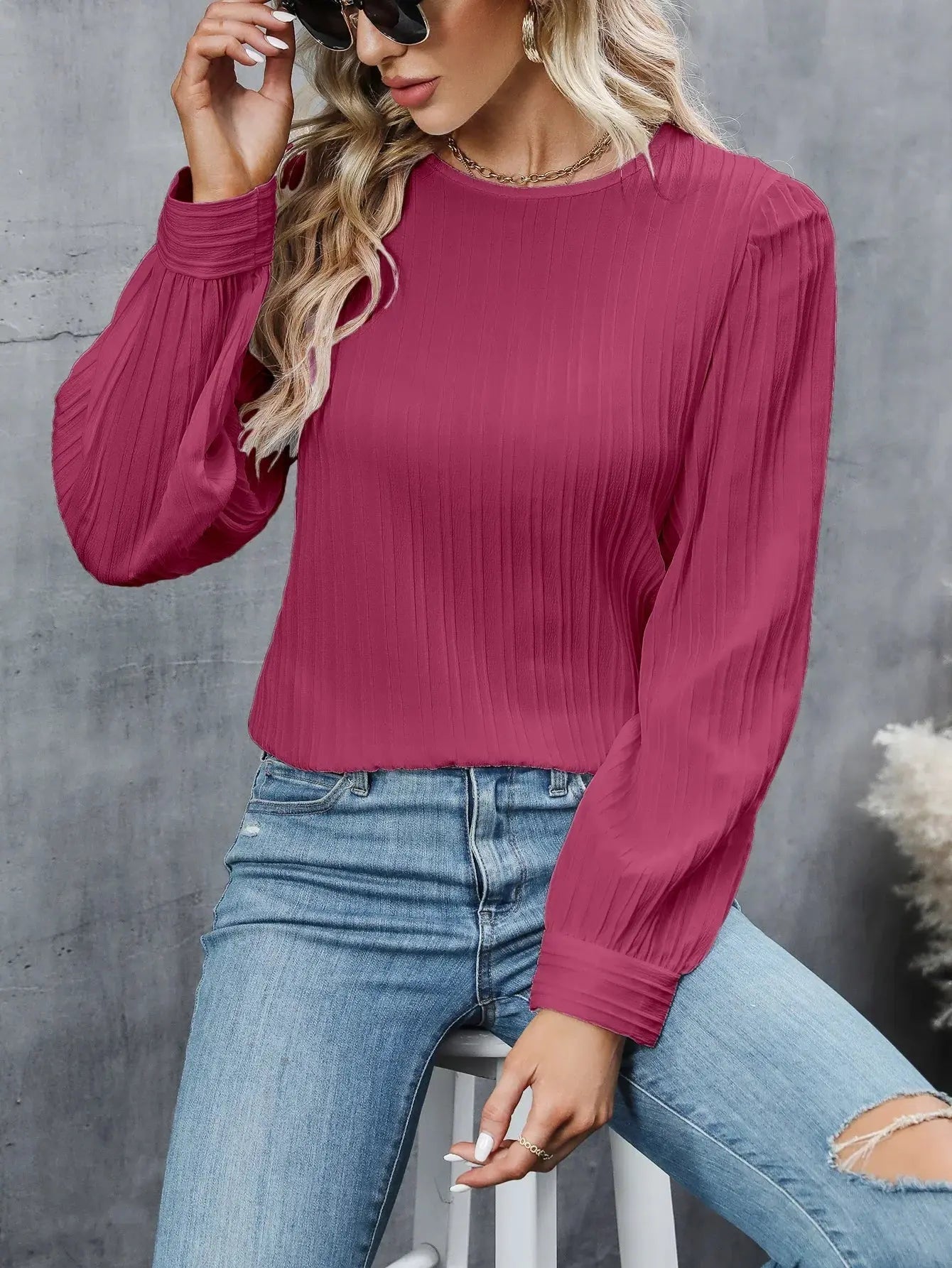Emma | Zeitlos Elegante Bluse