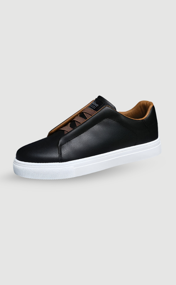 Alexander | Hochwertiger weißer Herrensneaker aus Leder
