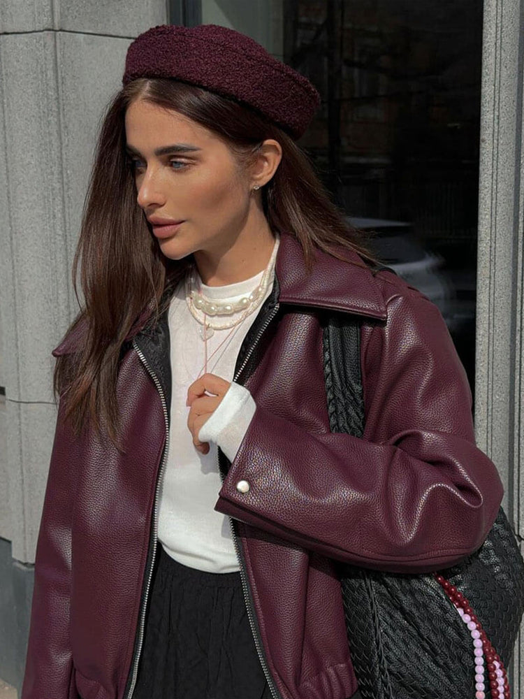 Milana | Kunstlederjacke