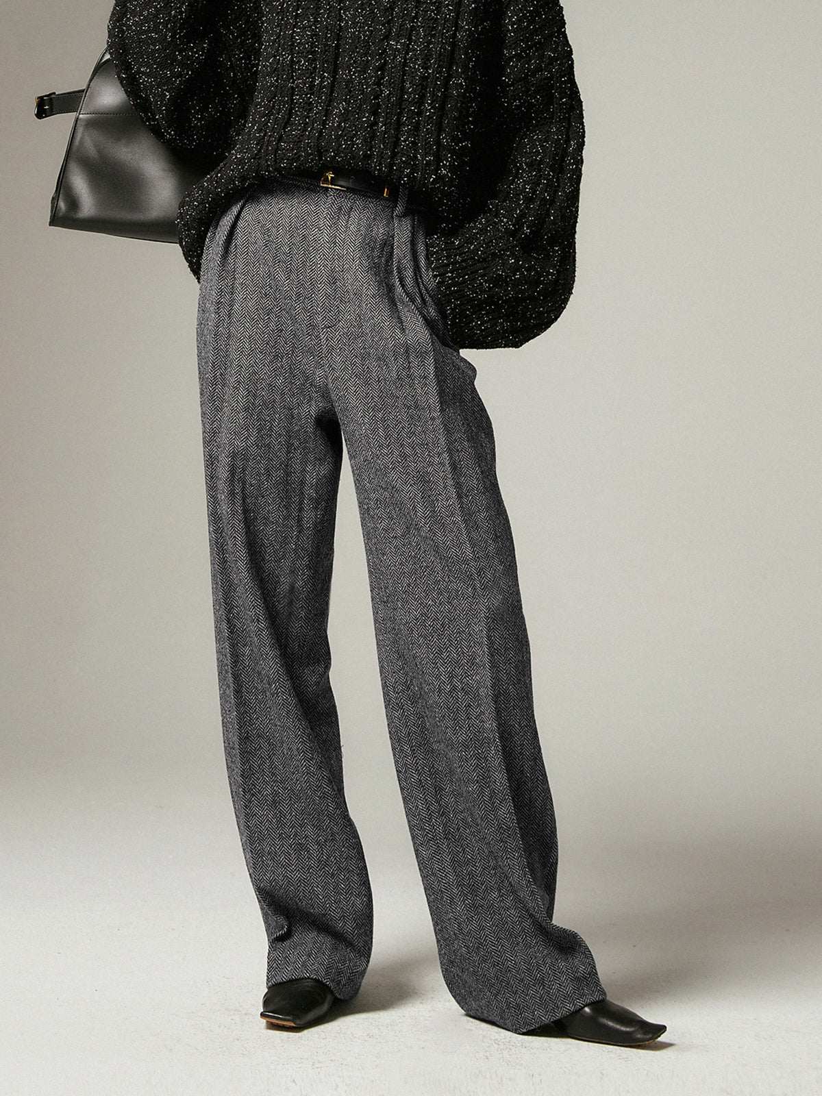 Xenia | Graue Chino Hose Everyday Comfort