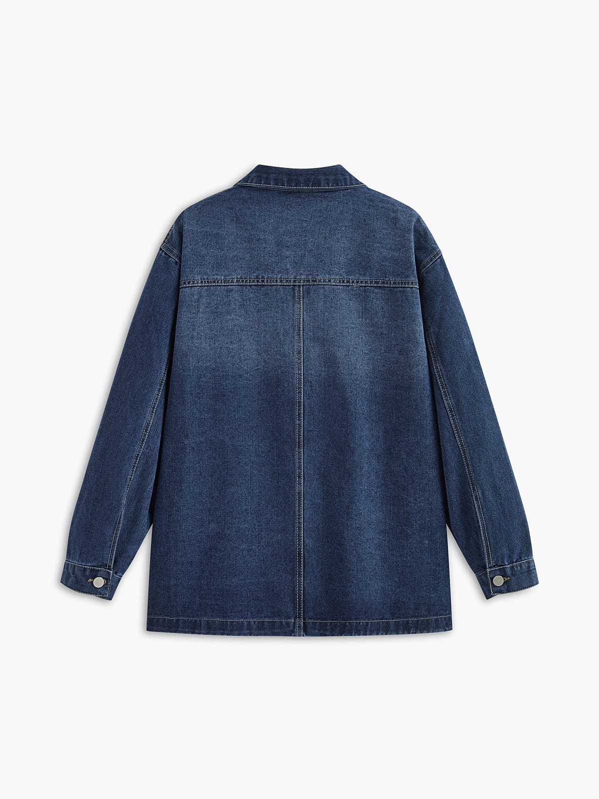 Emma | Oversized Denim-Jacke – Lässig und vielseitig