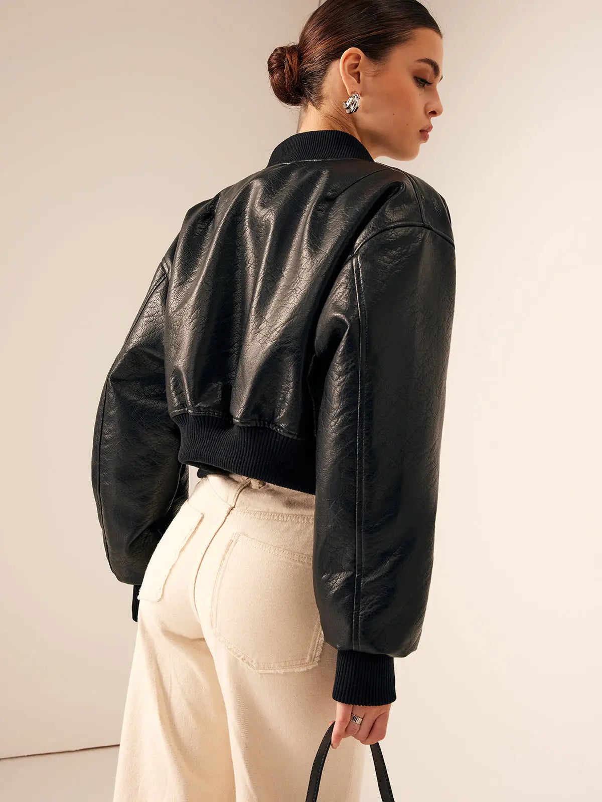 Jacy | Kunstlederjacke
