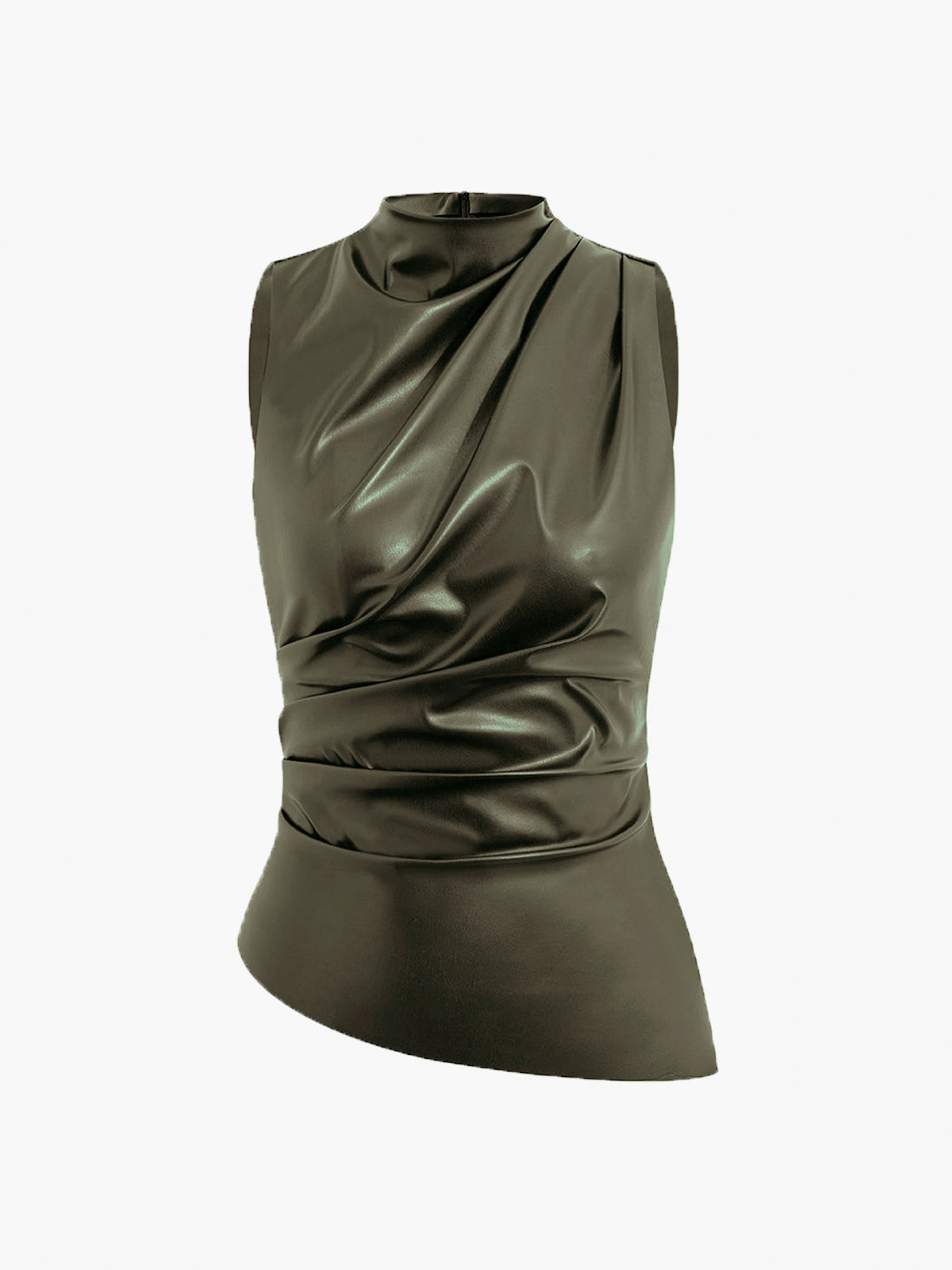 Marousha | Kunstleder Tanktop
