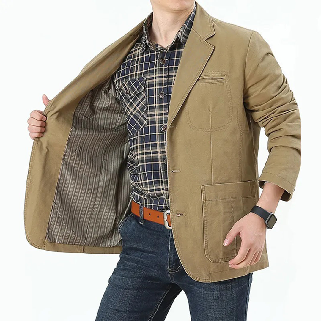 HARRY - Klassische Vintage-Herrenjacke für einen zeitlosen Stil