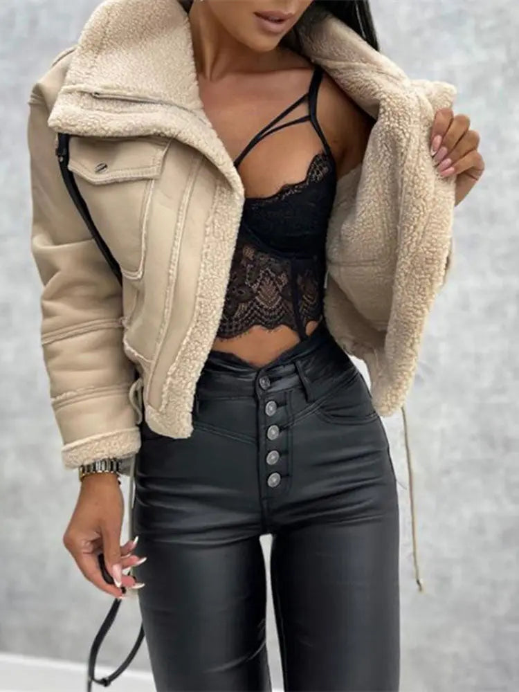 Dina | Kunstlederjacke