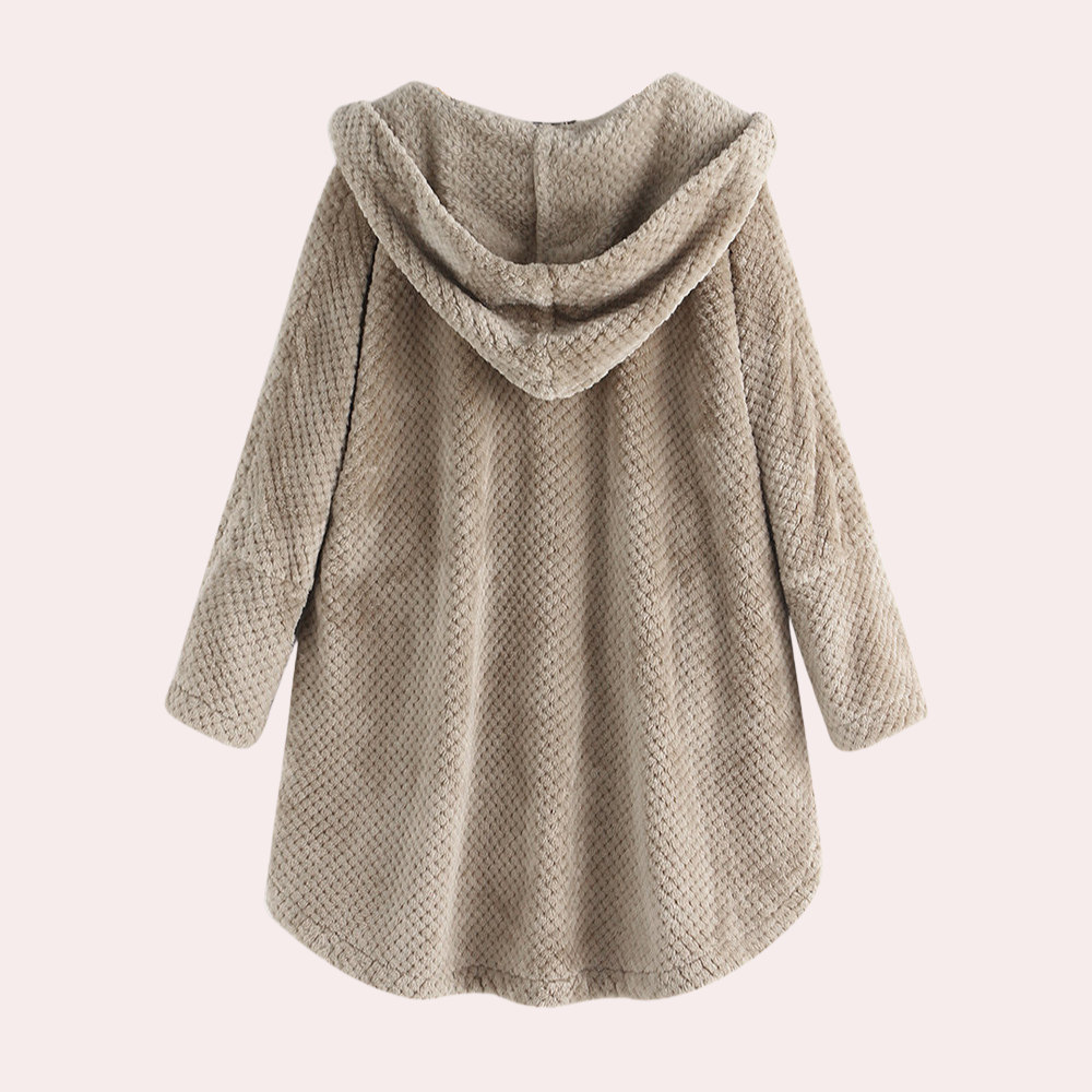 Schicke Damenjacke mit trendiger Kapuze