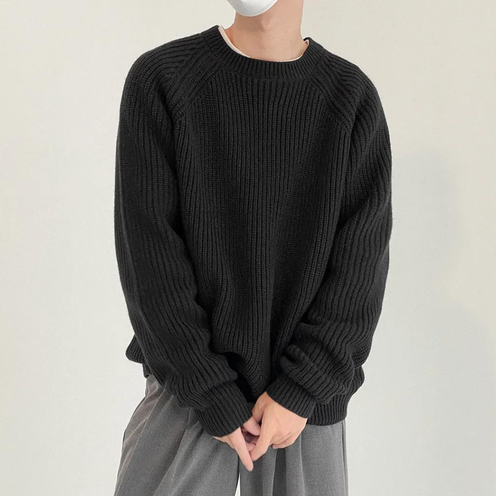Audrick - Stilvoller und bequemer langärmeliger Strickpullover für Männer