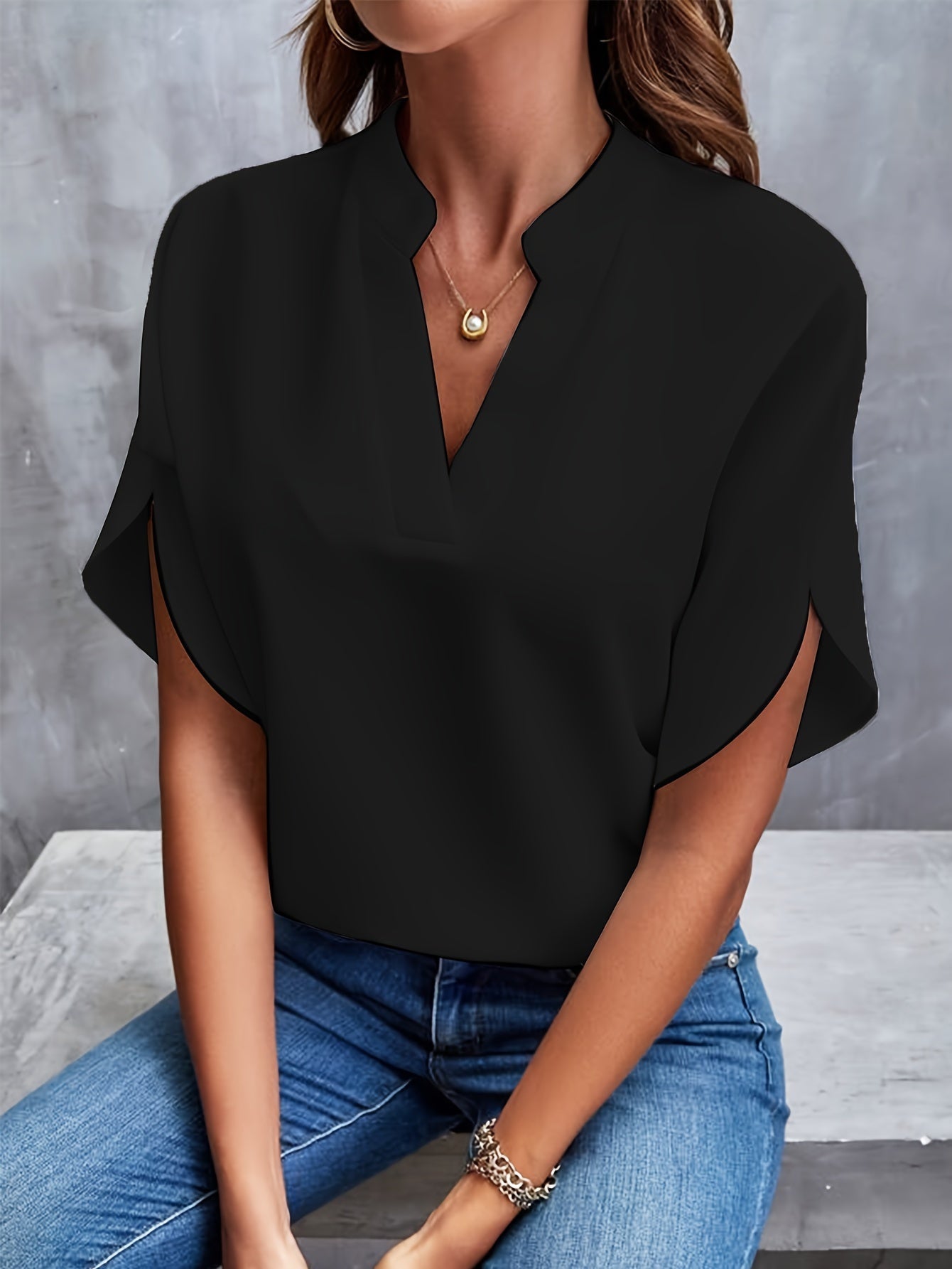 Lina | Leichte, stilvolle Bluse für jeden Anlass