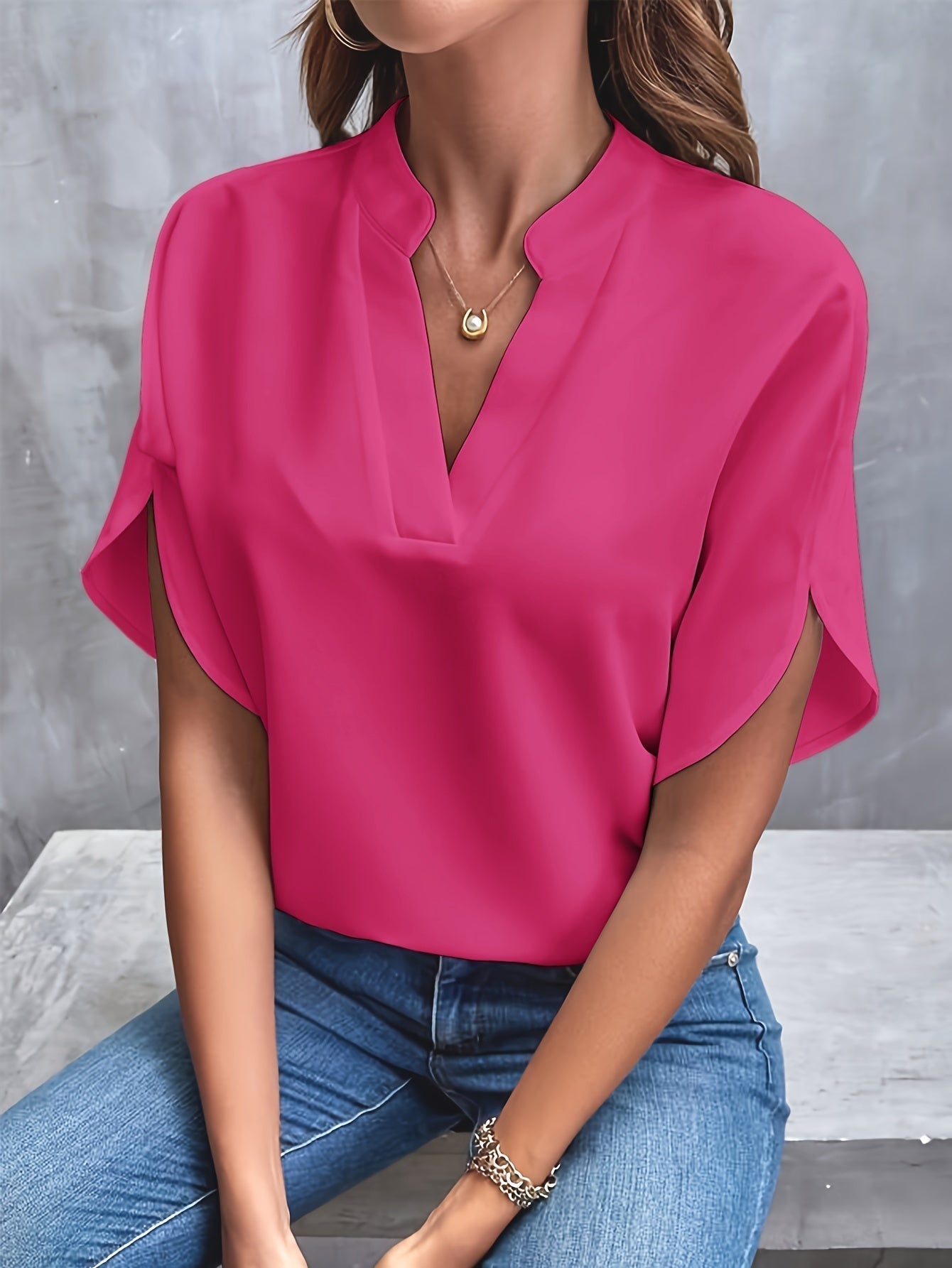 Lina | Leichte, stilvolle Bluse für jeden Anlass