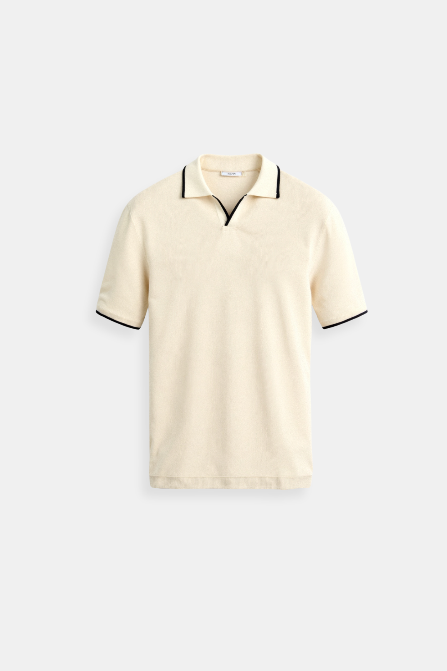Herren-Poloshirt mit Kontrastdetails – Elegant & Modern