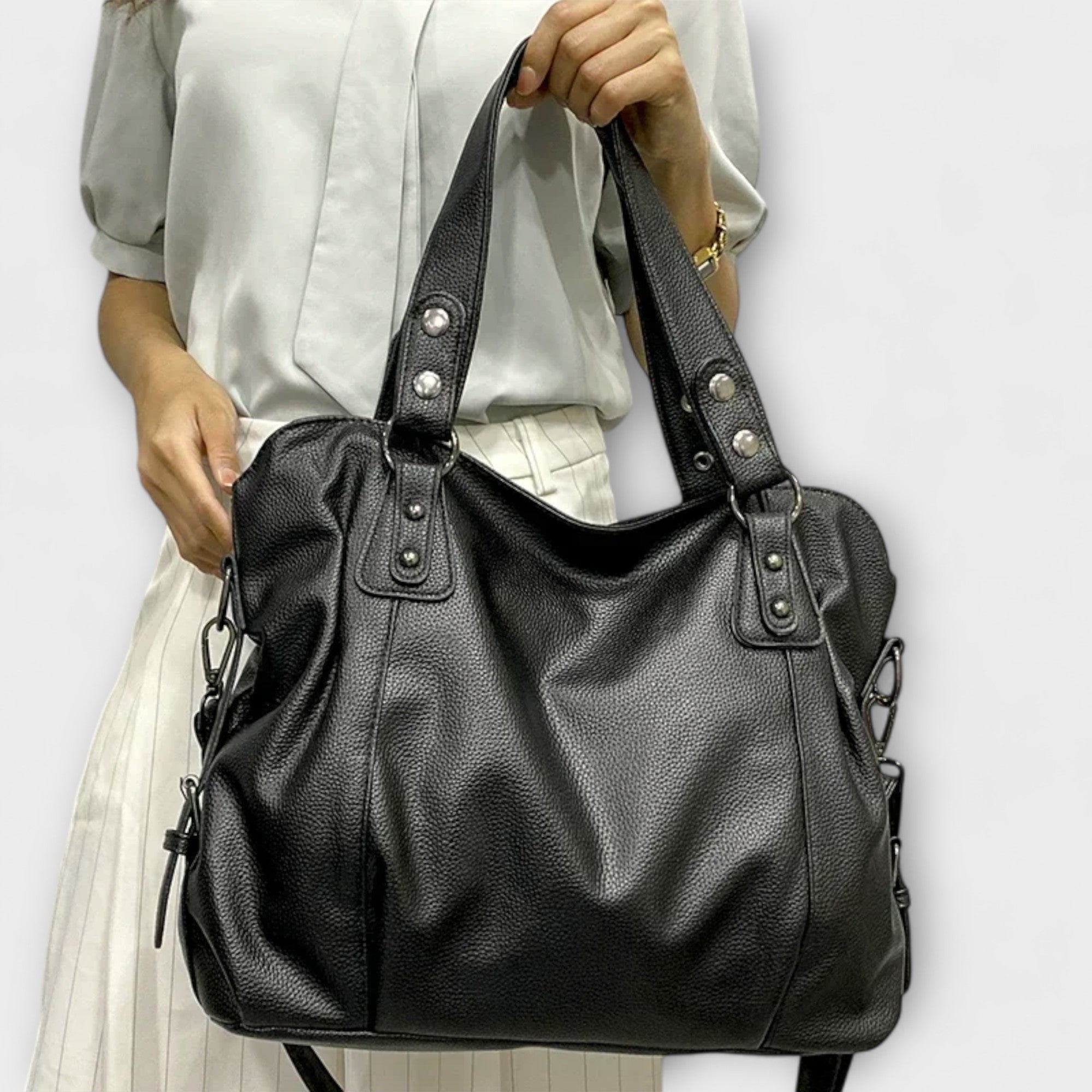 Lora. - Elegante Hobo-Schultertasche