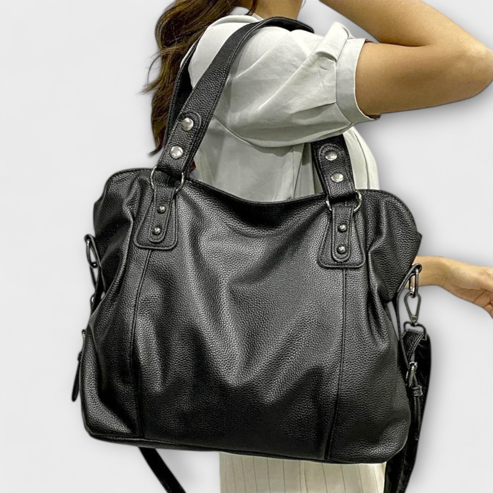 Lora. - Elegante Hobo-Schultertasche