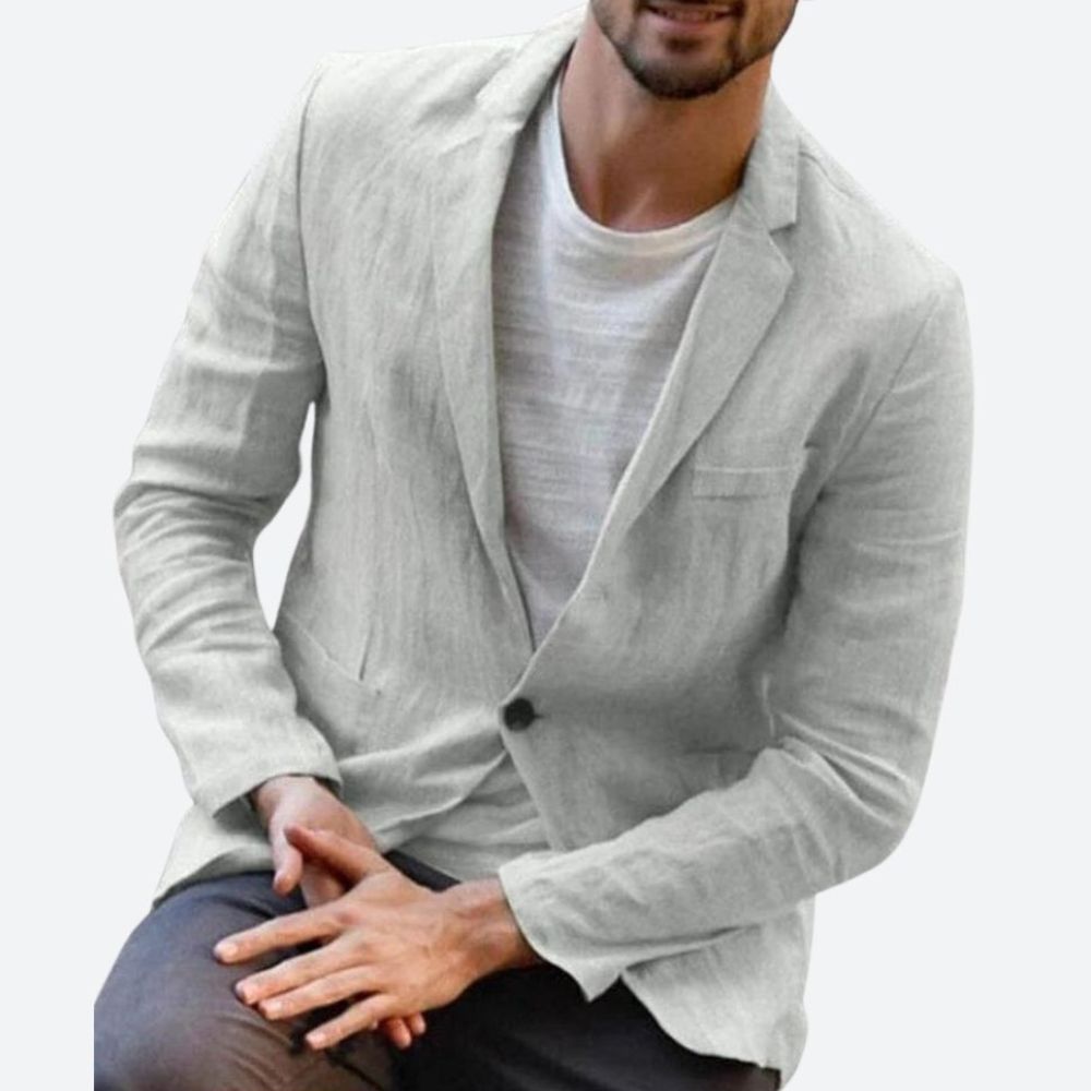 Stilvolle moderne Leinenjacke für Männer - Gerrit