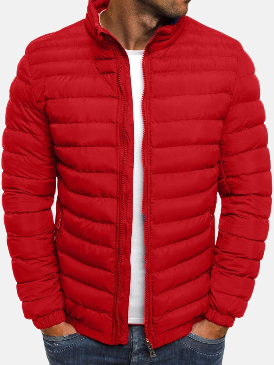 Leichte Steppjacke mit Reißverschluss – Stilvolle Übergangsjacke für Alltag & Freizeit
