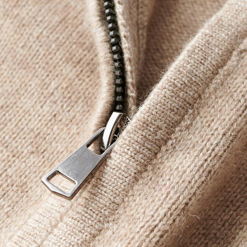 Herren Pullover mit halbem Reißverschluss – Stilvoller Freizeit- und Business-Look