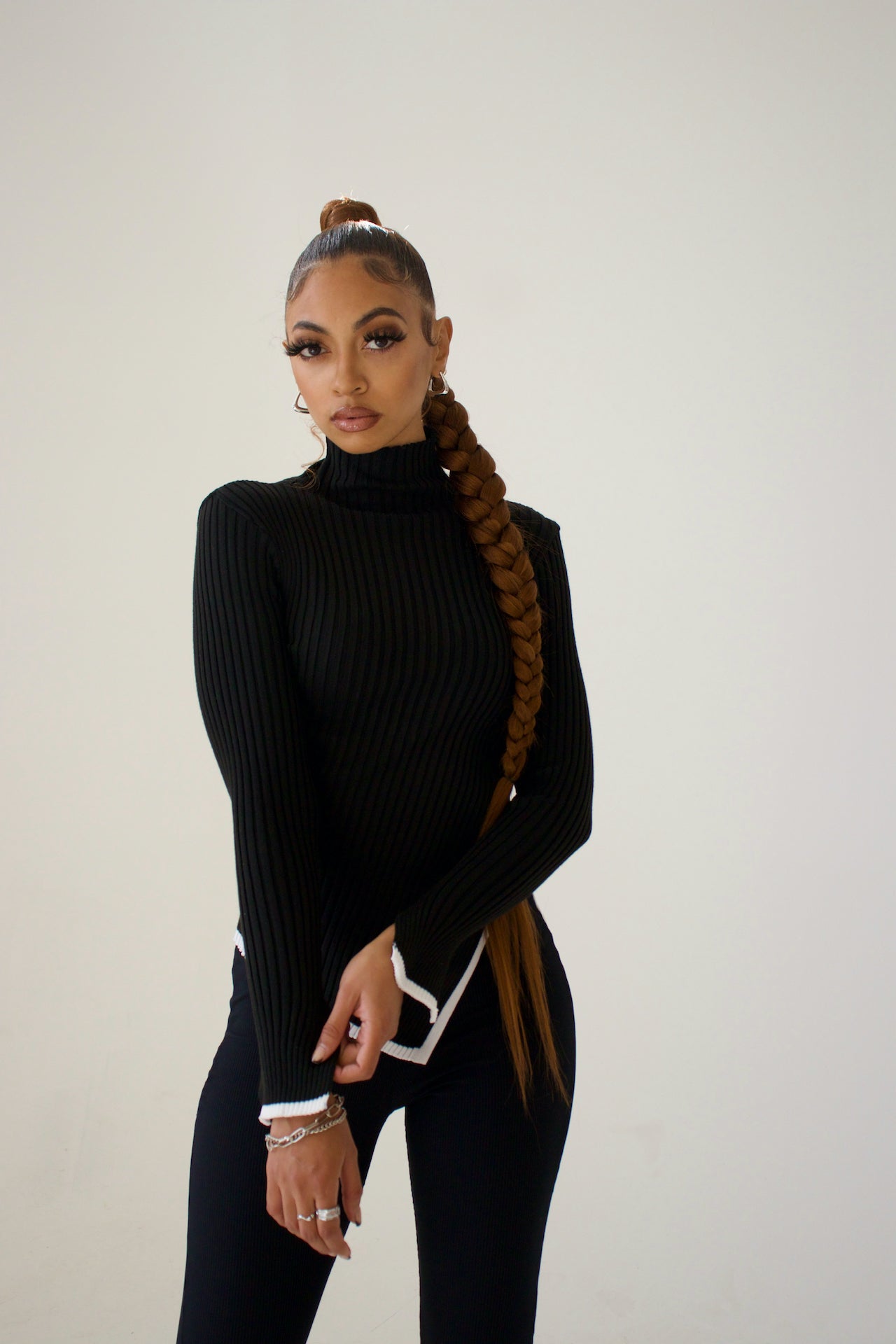 Anna | Klassischer Rollkragenpullover für Damen