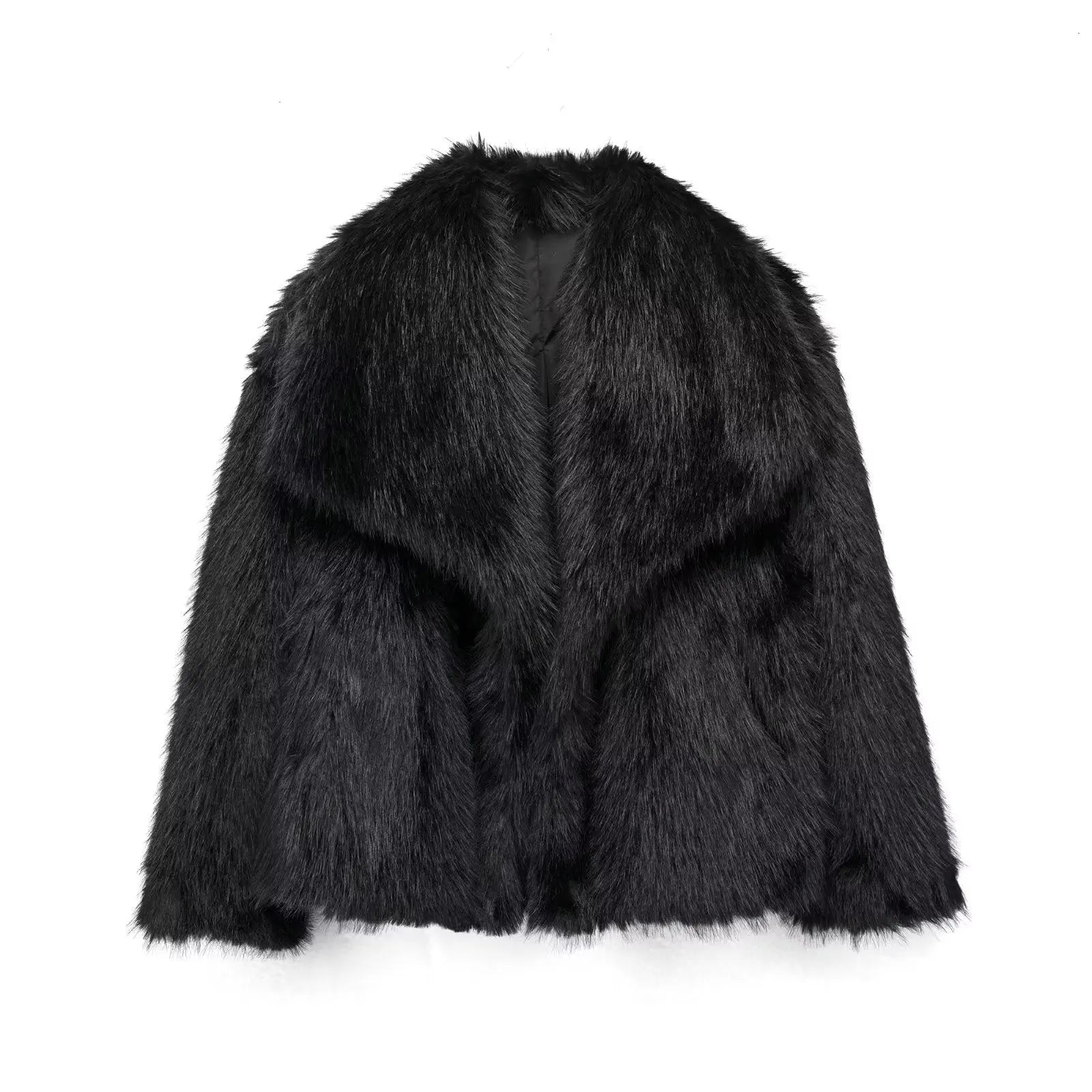 Macy | Luxuriöse Kunstfell-Jacke – Stilvoll, Kuschelig und Zeitlos