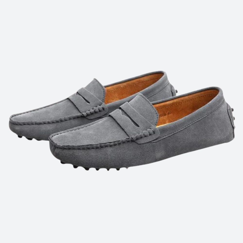 Modische und bequeme leichte Wildleder-Slipper - Jhonny
