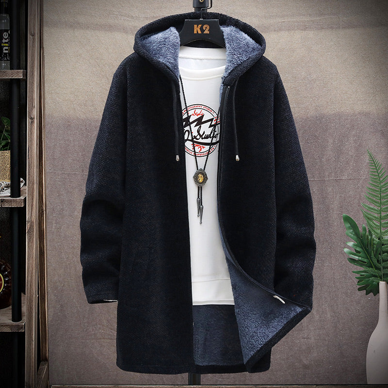 Braxton | Übergroßer Hoodie mit Reißverschluss