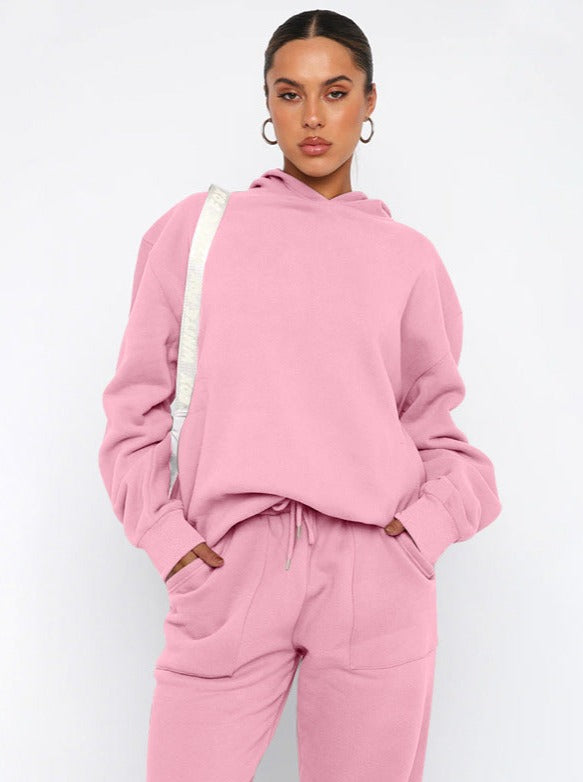 Stefania | Oversized Hoodie- und Jogger-Set für Damen