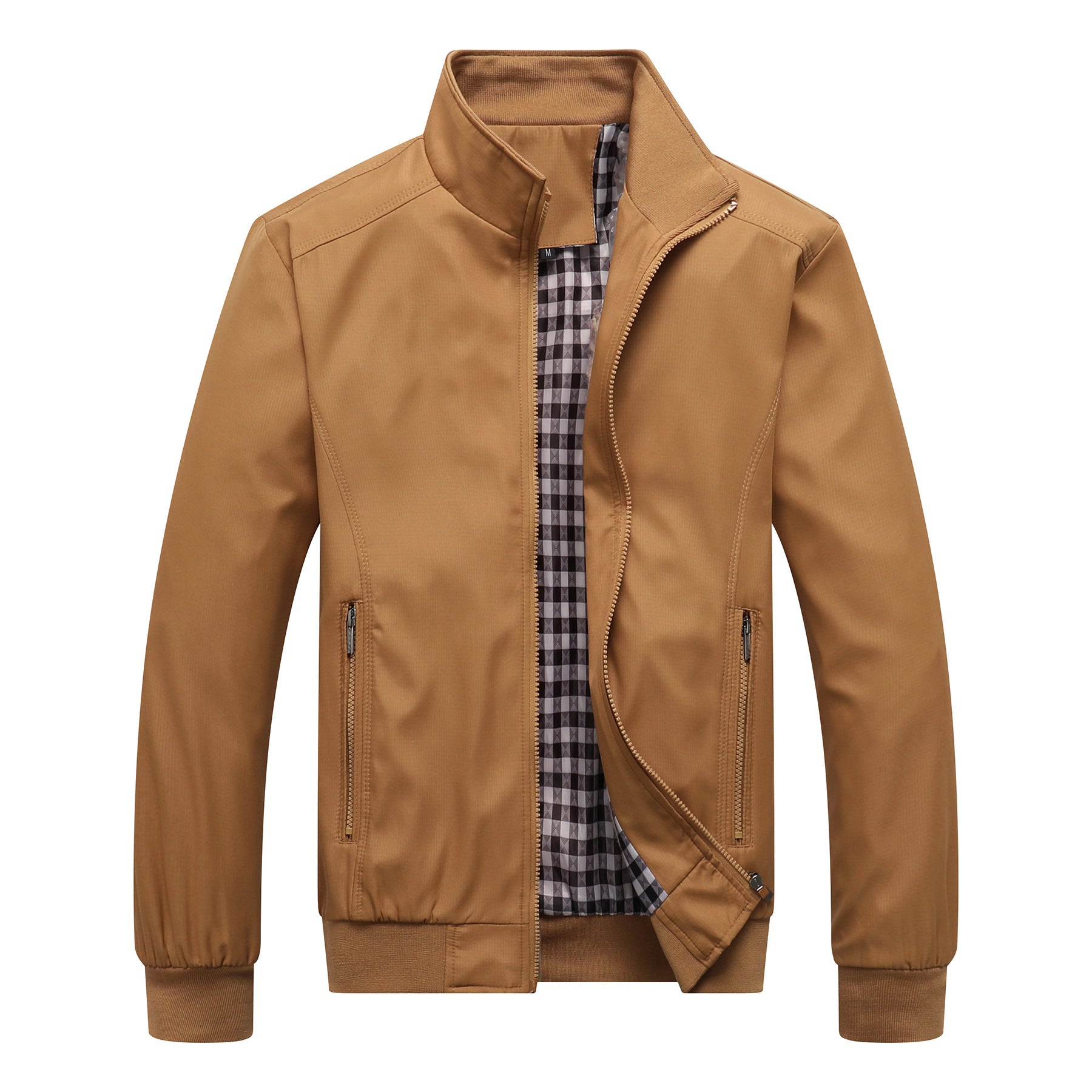 Leichte Übergangsjacke mit Stehkragen – Stilvolle Freizeitjacke für Alltag & Outdoor