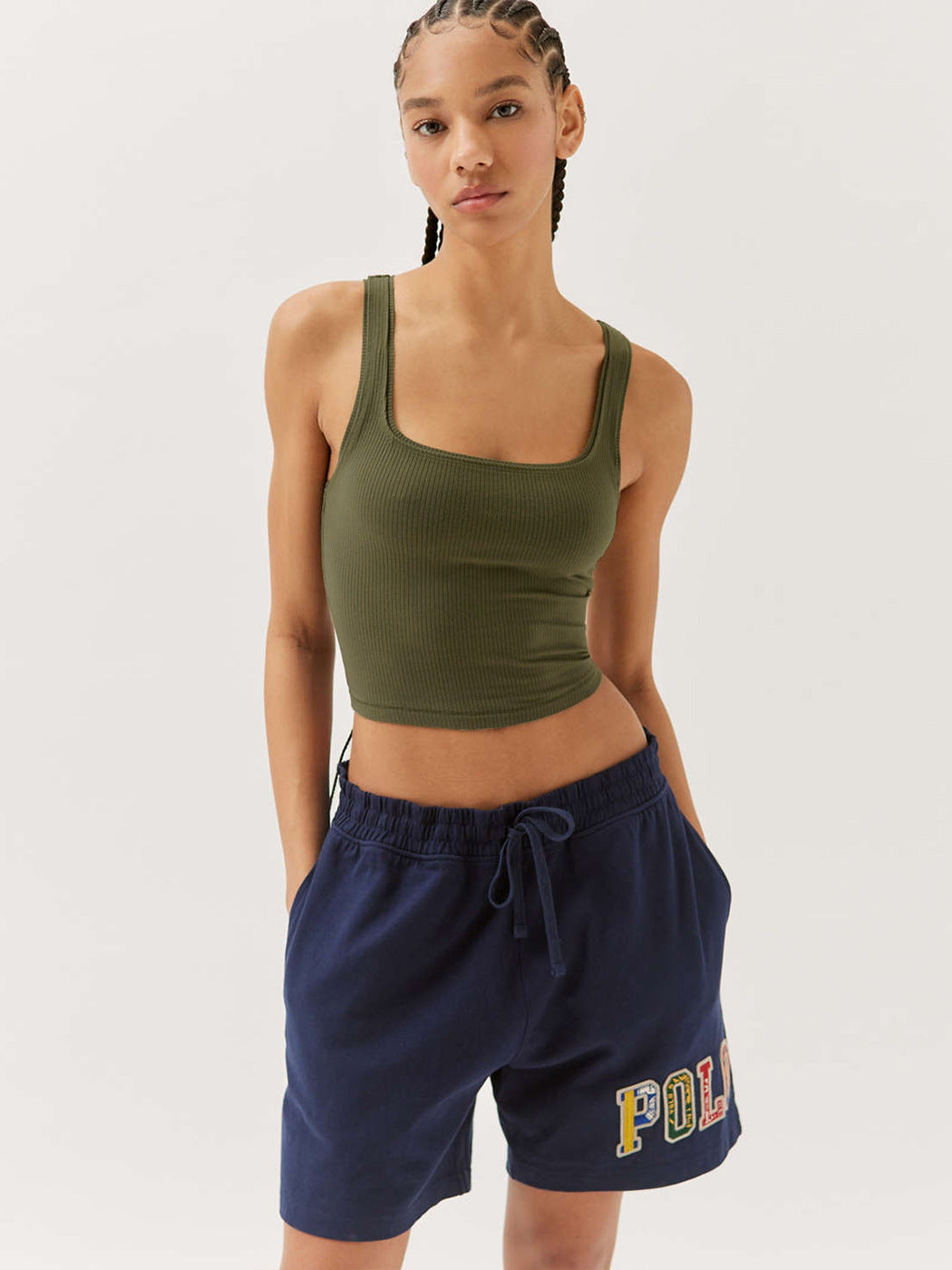 Ines | Trendiges Geripptes Tank-Top für Damen