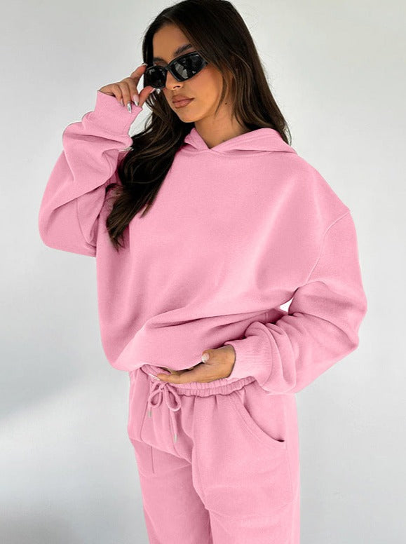 Stefania | Oversized Hoodie- und Jogger-Set für Damen